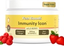 Siente bienes Icono de inmunidad, Azúcar cero, vitamina C, A, B, D, E " Zinc, Elderberry orgánico, Ashwagandha, Mezcla de bebidas Polvo, Vegan, No GMO, Caffeine " Gluten Free ← Berry Wild, 30 Servings