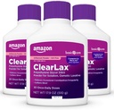 Cuidado básico ClearLax, Polyethylene Glycol 3350 Polvo para la solución, laxante osmótico, desarmado, 1.11 libra (Pack of 3)