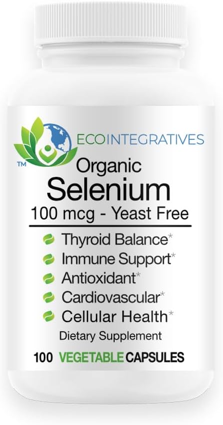 SE-100 100 mcg (100 Count) - Pure Selenium Yeast-Free Supports Immune, Cardiovascular, and Thyroid Health