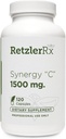 RetzlerRx® Synergy C 1500 mg by Dr. RetzlerRx™ - Advanced High-Potency Vitamin C Formula - Immune Support, Antioxidant Protection & Skin Health*