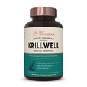 Live Conscious KrillWell, Joint, and Cognitive Support ¦ Certified Sustainable Krill Oil 2X More Effective Than Fish Oil - 30 Day Supply