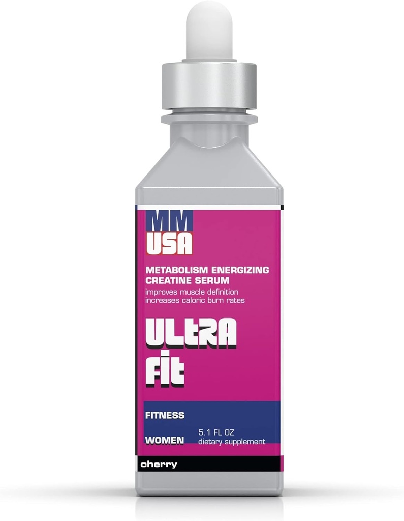 Creatina para Mujeres Atletas, Grasa Quemada, Pre-Workout, Fitness, Energía Instantánea, Tono Musculo, Aerobics, Resistencia, Ciclismo, Corriendo &amp; Resistencia. Muscle Sin Bulk, Aminoácidos, Vitaminas. Cherry