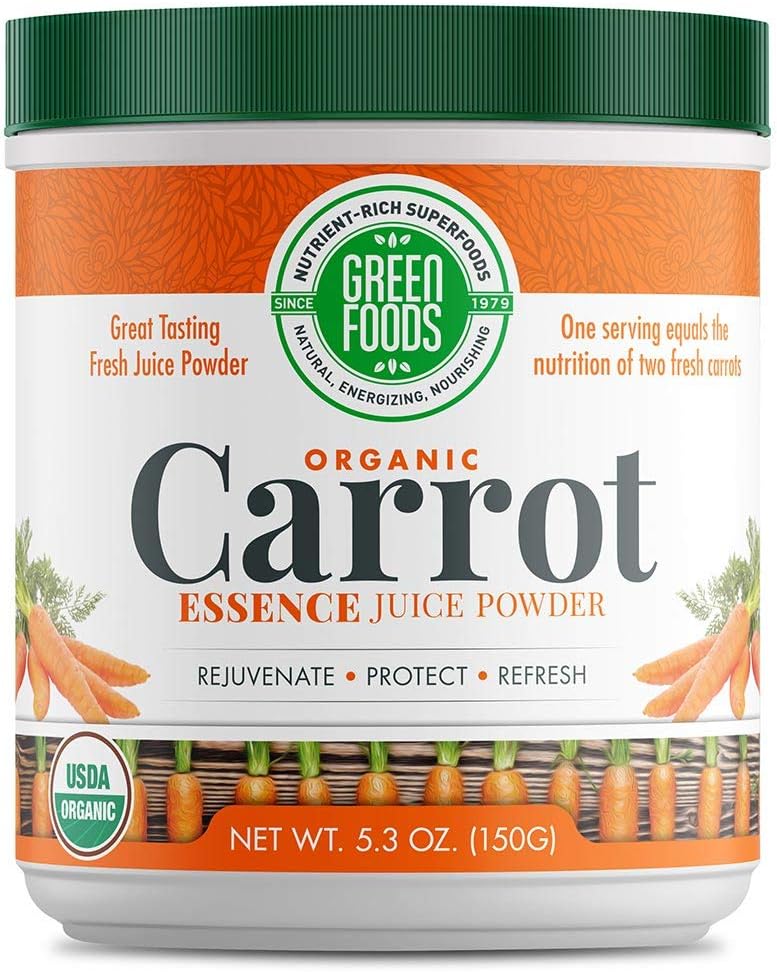 Alimentos Verdes - Esencia de Carrota, 5.3 oz en polvo