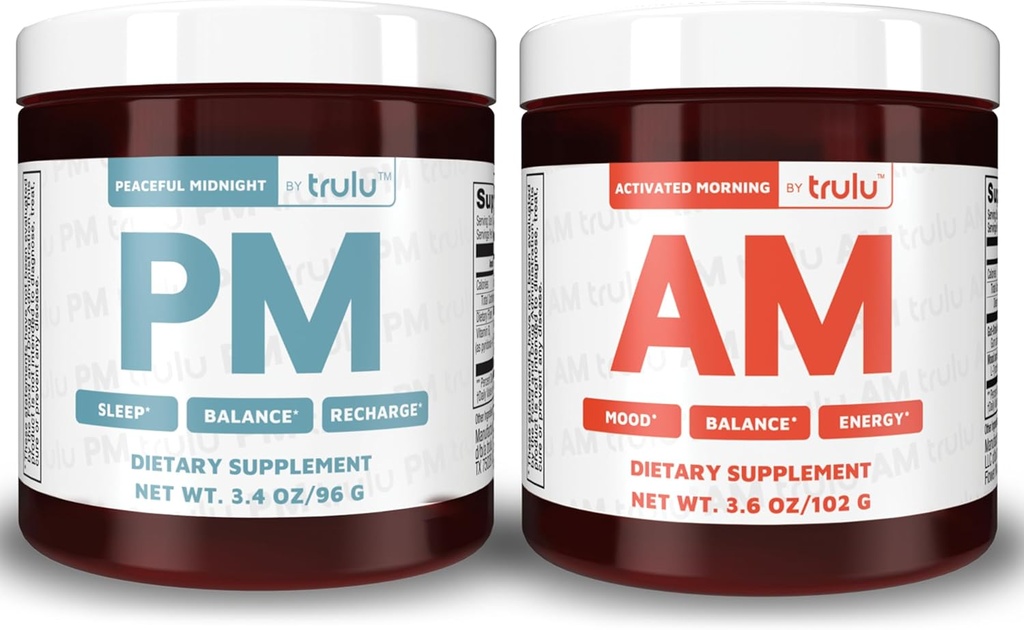 AMPM Nutrition: Activated Morning (AM) + Peaceful Midnight (PM) Fuel Your Day with Lasting Energy and Enjoy Restful Nights – A Comprehensive Program for Energy, Mood, Sleep Support, and Gut Health