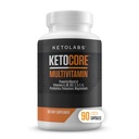 Ketocore Keto Vitaminas ← Keto Multivitamínico para Hombres " Las mujeres sufren suplementos de la dieta carnívora " , Keto Friendly Multivitamin Silencio No Keto Flu  durable Rich in Magnesium " Potassium  durable 90 Capsules