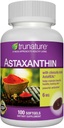 Trunatur Genérica Astaxanthin 6 mg. - Elasticidad de la piel, humedad, textura y tono - 100 Softgels