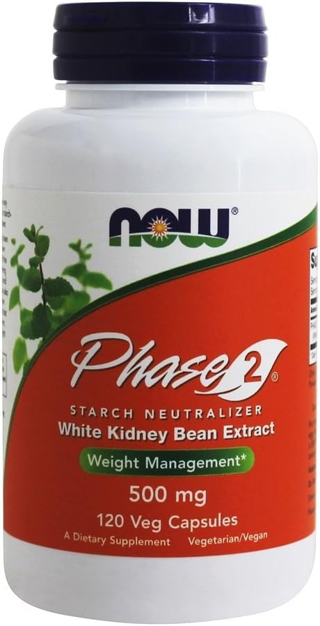 Ahora Alimentos, Neutralizador de Fase 2 Starch, 500 mg, 120 cápsulas de Veg