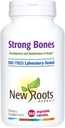 Suplemento de Bone fuerte con Super Blend 22-Ingredientes: Sulfato de Glucosamina, Calcio, Magnesio, Turmeric, Vitamina D3, B1, K2, B12, Zinc (360 Veg Caps) NEW ROOTS HERBAL