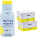 Electrolito de recuperación de la mañana, leche bebe proprio fórmula a Hydrate mientras bebe, DHM líquido altamente fluido, no GMO, Vegan, libre de gluten, limón libre de azúcar, paquete de 24