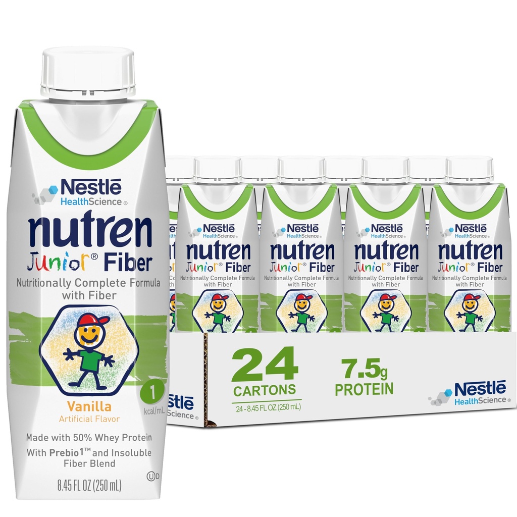 Nutren Junior Fiber Vanilla, 24 Conde