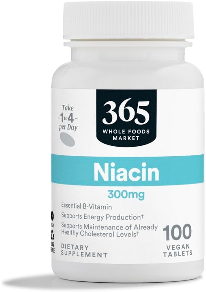 365 by Whole Foods Market, Niacin 300Mg, 100 Tablets