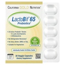 LactoBif Probiotics, 65 Bllion CFU, 20 Active & Clinically Researched Probiotic Strains, Soy-Free, Sugar-Free, Vegetarian, Individually Double-foil Blister Sealed, 30 Veggie Capsules