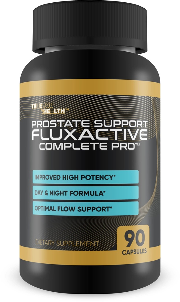 Prostate Support Fluxactive Complete Pro - Premium Prostate Formula con Panax Ginseng – Promover T Prostate Health for Men’s Health &amp; Wellness - Aid Blood Flow &amp; Stamina - Prostate Supplements for Men