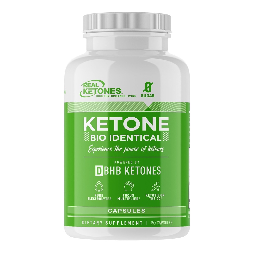 Keto BHB Salts Capsules - Sodium Calcium &amp; Magnesium BHB Capsules with Patented goBHB Beta-Hydroxybutyrate Electrolytes - Exogenous Ketones Supplement for Enhanced Energy Focus & Rapid Ketosis