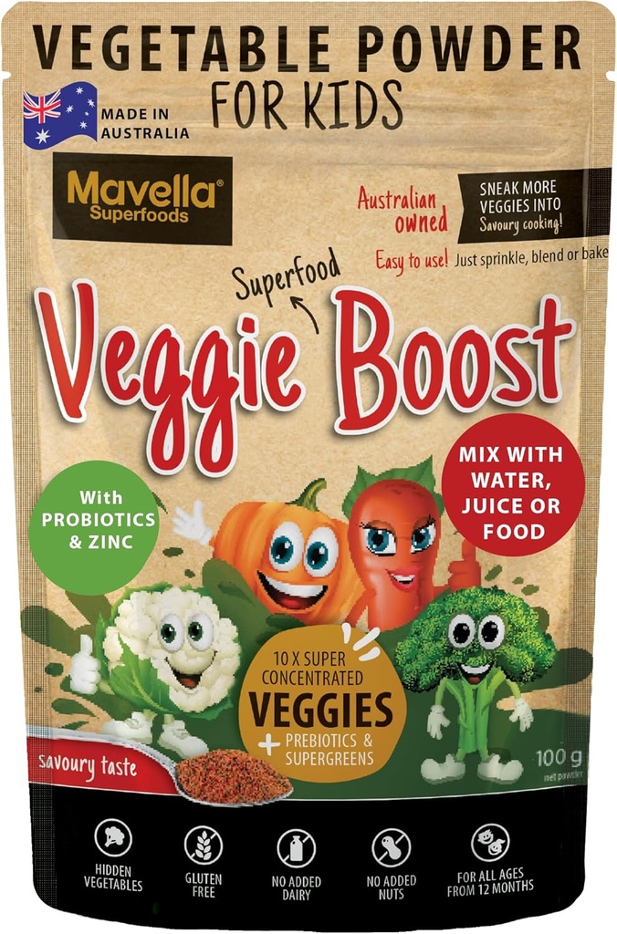 Powder Vegetable para niños Fibras Probióticas Boost Super Verdes Pea Protein Nutritious Suplemento Saborizado 3.52oz (100g)