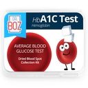 Dr. Boz - Hemoglobina A1C Home Test Kit - Blood Collection Kit with Lab Results - Blood Sugar & hbA1c Levels - Lancets, Bandages, Alcohol Wipe, Envelope - Made in the USA - Diabetes Care &amp; Self Care