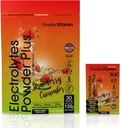 PowerVitamin Electrolytes Powder Packets - Fresa Cucumber - Keto Electrolytes for Daily Energy - Hidration Powder with 1000mg Potassium, 120mg Magnesium, Zero Calories - 30 Hydration Packets