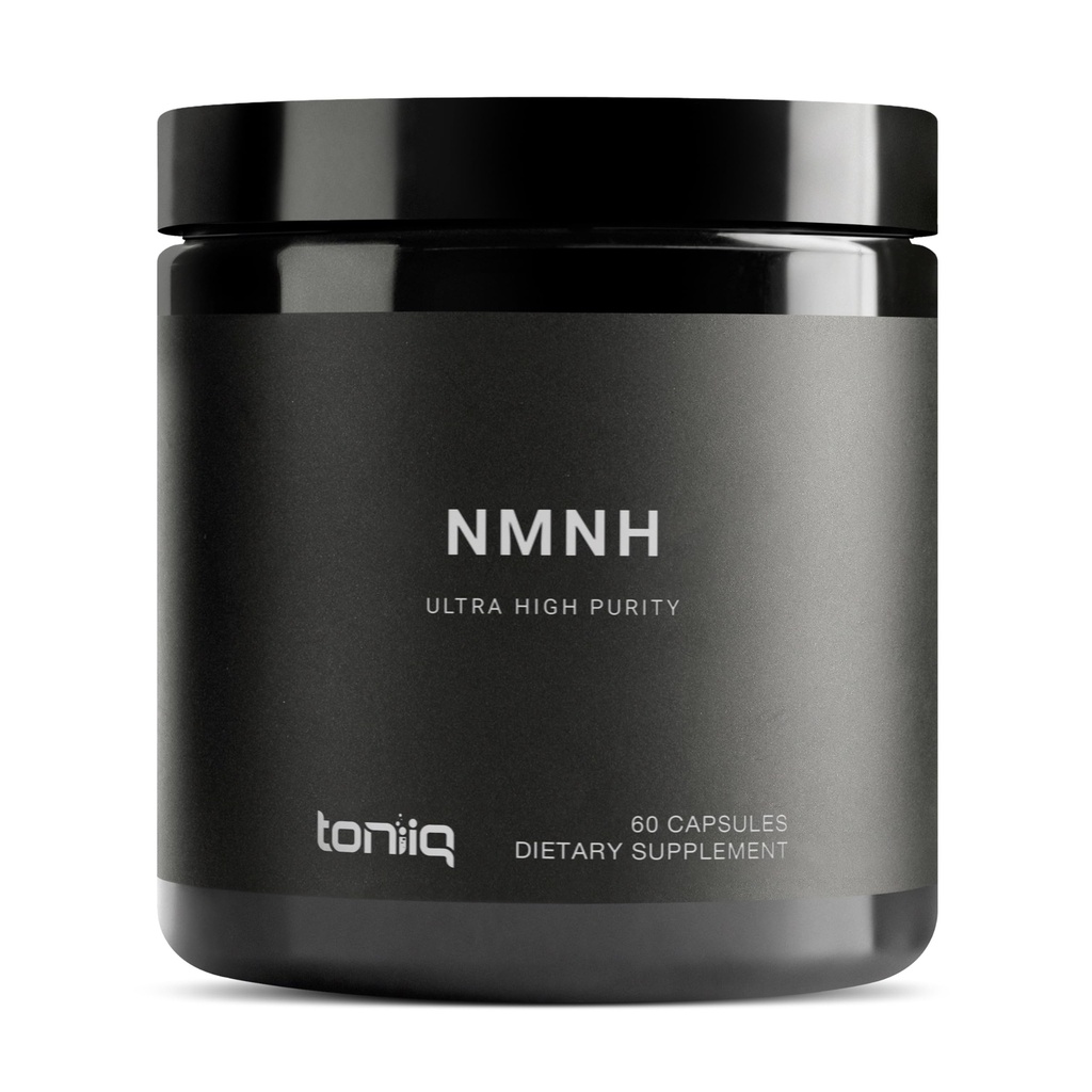 Suplemento de Toniiq NMNH – UthPeakTM estudiado clínicamente – 95% altamente purificado " Testado de terceros para NAD+ " Apoyo al envejecimiento saludable