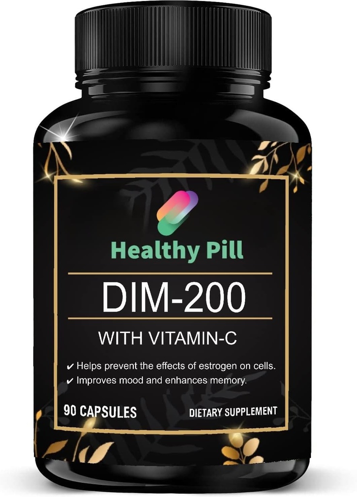 Estrogen Balance for Women & Men Acne Supplements, Menopause Support, Antioxidant Support | Non-GMO, Vegan, Soy Free | 90 Capsules