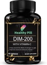 Equilibrio de Estrógeno para Hombres Suplementos de Acné, Apoyo a la menopausia, Apoyo Antioxidante Silencio No-OMG, Vegan, Soy Gratis