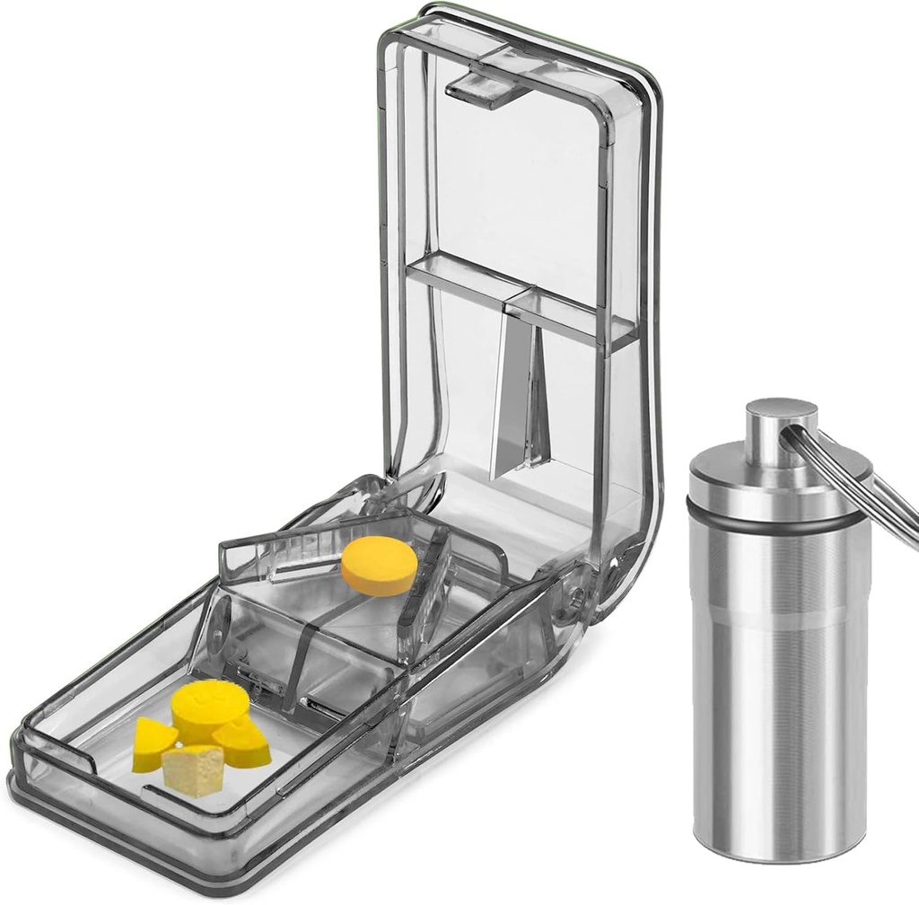JohnBee Pill Cutter tóxico Best Pill Cutter for Small or Large Pills tóxico Diseñado en los EE.UU.