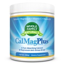 Calcium Magnesium Powder Supplement - CalMag Plus with Vitamin C & D3 - Gluten Free, Non GMO - Natural Calm Cal Mag Drink - Cal-Mag for Muscles - Calm Sleep Magnesium Drink Powder - Calcium Supplement