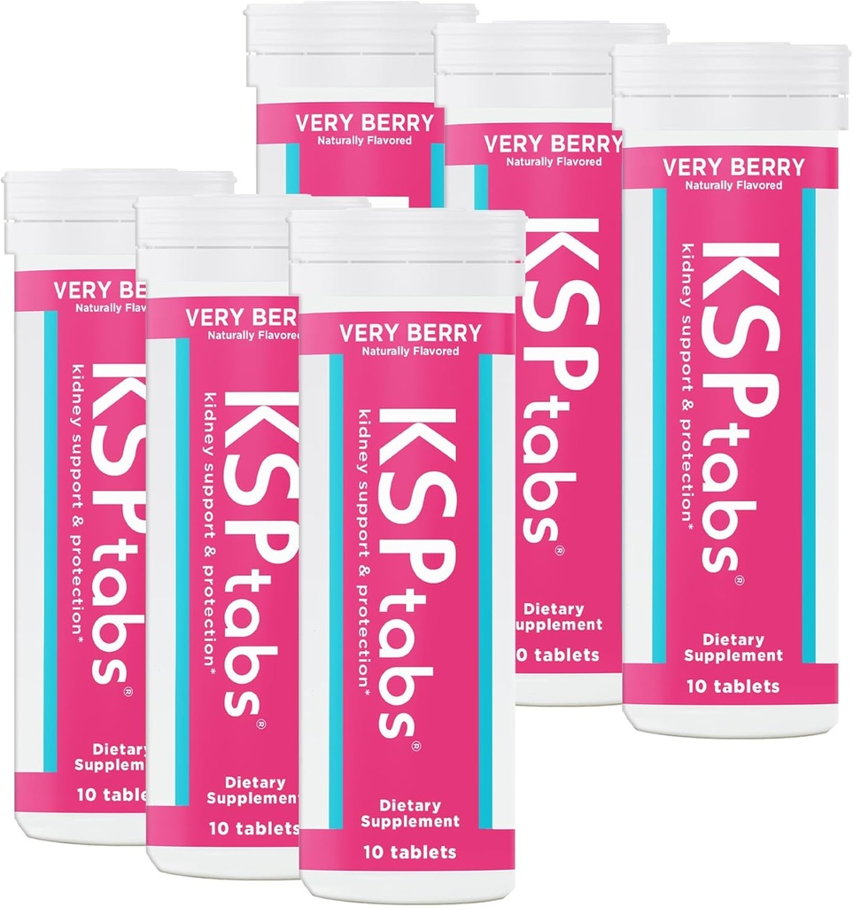 Hydration & Kidney Health Tablets - Very Berry - 6 Pack