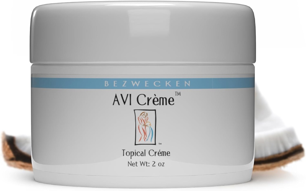 Bezwecken - AVI Crème - 2oz Crème - Profesionalmente Formulado Vaginal Yeast Infection Support - Seguro, Natural, Paraben Free - 30 Day Supply