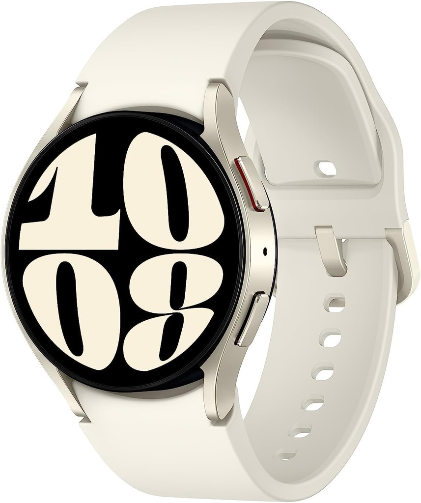 SAMSUNG Galaxy Watch 6 40mm Bluetooth Smartwatch, Fitness Tracker, Zonas de Recursos Humanos Personalizadas, Advanced Sleep Coaching, Heart Monitor, BIA Sensor for Health Wellness Insights, Big Screen, US Version, Gold