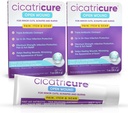 Cicatricure Triple Antibiotic Ointment with Pain Relief, Bacitracin Antibiotic Ointment & Cream for Wound Care, Healing Ointment for Cuts, Burns, Insect Bites, First Aid Supplies Essential, 1 oz
