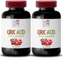 uric acid buildup - URIC ACID - administración de ácido úrico, reducir el ácido úrico rápidamente, suplementos para el ácido úrico, cómo bajar el ácido úrico, extracto de café verde, cápsulas de cereza tarta, granada 2Bot 120Cap