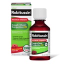 Robitussin Adulto Máximo Tos de Fuerza + Congestión de Chest DM Max (4 fl. oz. Botella), Tos Supresor &amp; Expectorant, Raspberry Flavor
