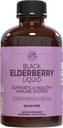 Country Farms Elderberry Liquid, Supports A Healthy Immune System, Rich in Antioxidants, Sugar Free, Berry Flavor, 8 Fl Oz