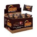 Conducir energía - Caffeinated Energy Bite Size - Dark Chocolate Fuel with 150mg Caffeine - Larga duración para gimnasio, entrenamiento, adultos - Gran sabor - Low Carb - Healthy Snack - 30 cuenta