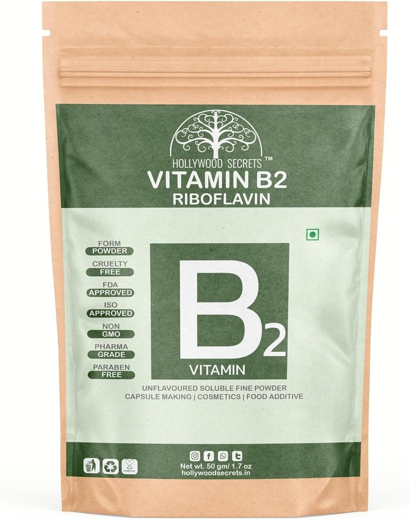 SUP Vitamina B2 Riboflavin Powder 50gm