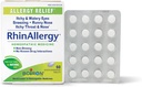 Boiron RhinAllergy Tablets for Relief from Allergy Symptoms of Sneezing, Runny Nose, and Itchy Eyes or Throat - 60 Count