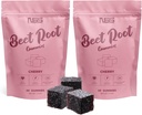Beet Root Gummies with Cherry Flavor, Beet Chewables with Added Grape Seed Extract - Natural Color & Flavor - Beetroot Chews for Workout, Health and Wellness Gummies (120ct)