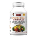 ANDREW LESSMAN Vitamin C 500 Plus B-Complex 180 Capsules - Vitamina No Acidica C Plus Citrus Bioflavonoides para Sistema Inmunitario y Soporte Anti-Oxidante. Cápsulas fáciles de cambiar. No hay aditivos