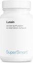 Supersmart - Lutein 20mg por día - Marigold Extract 25% - Eye Care Supplement - 100% Natural ← No Gluten Libre - 60 cápsulas vegetarianas