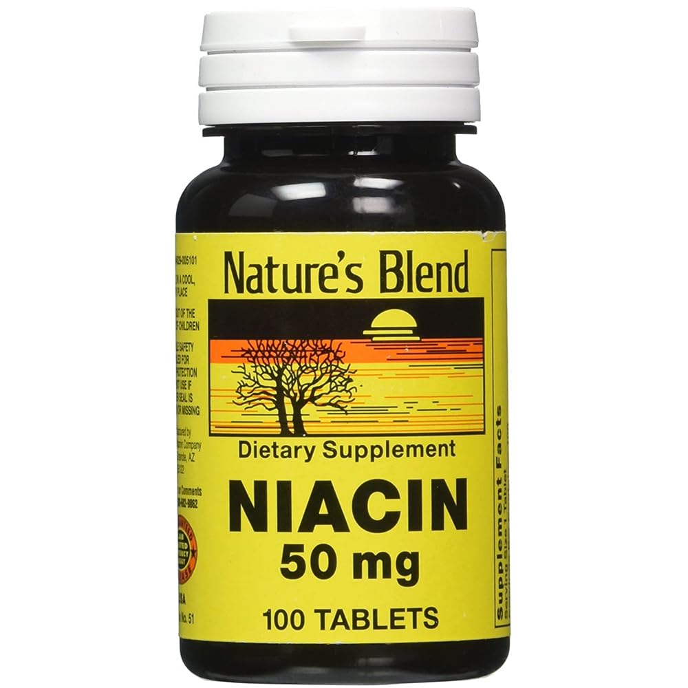 La naturaleza Niacin 50 Milligram 100 Tabs