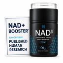 HPN NAD3 Clínico NAD+ Booster, Celular Health & Natural Energy - NAD Suplemento para el envejecimiento saludable, Apoyo metabólico, NRF2 &amp; Longevity, Nicotinamide Riboside & NMN Alternative, 60ct, 30-Day Supply
