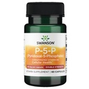 Swanson P-5-P (Pyridoxal-5-Phosphate) Vitamina Coenzimada B-6 40 Milligrams 60 cápsulas