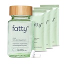 Fatty15 C15:0 Suplemento Ácido Pentadecanoico La longevidad Nutrient - 90 cápsulas Vegan - 3X Beneficios Celulares del aceite de pescado EPA Omega 3 Suplementos - Apoyo al hígado y salud mitocondrial