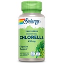 SOLARAY Broken Cell Chlorella 410 mg ← Nutrient-Rich Superfood w/Naturally Occurring Protein, Vitaminas, Minerales, Chlorophyll ← Non-GMO  100 VegCaps