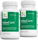 Terry Naturalmente SinuCare - Bronchial Wellness Support Suplemento - Healthy Sinus Aid - Suplemento dietético de apoyo Pulmones saludables - 60 Softgels (2 Pack)