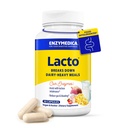 Enzymedica Lacto, Píldoras avanzadas de lactancia para el soporte lácteo, ayuda a romper la lactosa, Casein &amp; Fat, píldoras de alivio lácteo, Vegan, 30 cápsulas