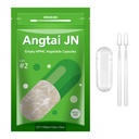 Cápsulas de vacío vegano Tamaño 2 Planta despejada (100 Conde) Gluten Free, Non-GMO, Halal Certified Caps Kit de llenado con 2 cucharas para DIY vegetariano Sus propios Suplementos