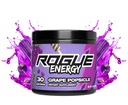 Rogue Energy Drink Powder for Long Gaming Hours - Gaming Energy Powder for Mental Focus - Sugar & Gluten Free - Gaming Supplement with Caffeine & Vitamins - Made in USA (Grape Popsicle - 30 Servings)