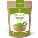 SPICY ORGANIC Neem Powder – 16 oz. - Certified USDA Organic -No-GMO - Fresh Dried Neem Leaves Powder for Healthy Hair and Skin - Azadirachta Indica Ayurvedic Herb for General Wellbeing