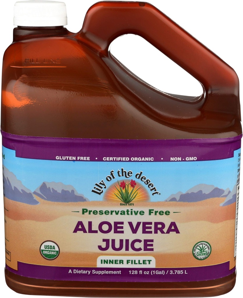 Lily of the Desert Preservative Free Aloe Vera 1 gal
